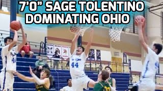 70quot Auburn Commit Sage Tolentino Moved From Hawaii To Ohio amp Is GOING OFF Elite 2022 Big Man 😤 [upl. by Lenhart24]