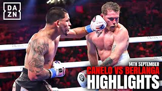 Canelo Alvarez VS Edgar BerlangaFull Fight HIGHLIGHTS  14th Sept 2024  HD [upl. by Osicnarf]