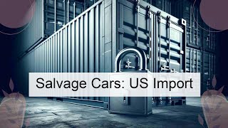 Importing Salvage Cars Canada to US Explained [upl. by Abdel22]