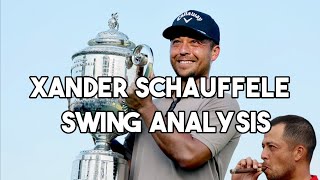 Xander Schauffele Swing Analysis [upl. by Niknar791]