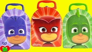 Opening PJ Masks Surprise Tins [upl. by Ackler]