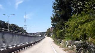 Sydney Bicycle Adventure Lane Cove to ArtarmonNorth Shore Cycle Path [upl. by Aneeram]