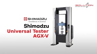 Shimadzu  Universal Tester AGXV 만능재료시험기 [upl. by Olsewski]