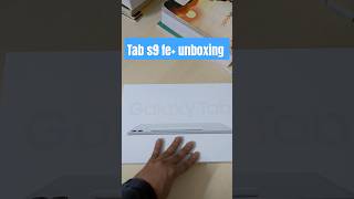 Tab S9 fe plus unboxing [upl. by Mellisent651]