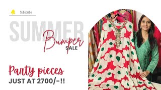 BUMPER SALE  Party Wear  Coord Sets  Kaftans  Summer Sale  TattvYourWardrobe fashion [upl. by Noiz]