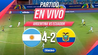 🔴 ARGENTINA 42 ECUADOR EN VIVO  COPA AMÉRICA 2024  Líbero [upl. by Squier]