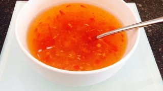 Super Easy Quick Vietnamese Dipping Sauce Nước Chấm Nước Mắm English [upl. by Obidiah]