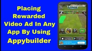 Placing Rewarded Video Ads in Any App aia file freeImplement Rewarded Video Ads In App [upl. by Niatirb]