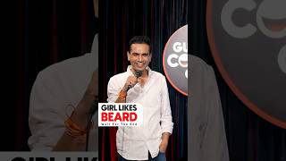 Girl Likes Beard  Crowd Work Stand Up Comedy By Vikas Kush Sharma shorts standupcomedy [upl. by Johan]