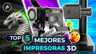 👑Mejores IMPRESORAS 3D para EMPEZAR 👉 Que IMPRESORA 3D fdm COMPRAR 2023 CALIDAD PRECIO TOP 5 🔥 [upl. by Naiditch446]