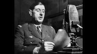 Appel du 18 juin 1940  DIscours enregistré le 22 juin 1940 par le Général de Gaulle [upl. by Avin]