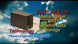 ZyXEL NSA 325 Media Server  Review [upl. by Vincelette]