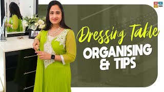 Dressing Table Organising amp Tips  Tamada Media  Nandus World  Dressing Room Vlog [upl. by Mw]