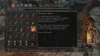 Dark Souls 2 All Boss Weapons Showcase and Descriptions Part 1 [upl. by Yvehc]