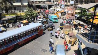 Mumbai Traffic Chaos  Near Andheri Station [upl. by Analos478]