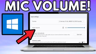 How To Fix Low Microphone Volume on Windows 11 [upl. by Aihpos]