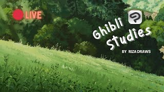 🔴 LIVE  Ghibli Studies 1 [upl. by Medrek]