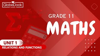 Grade 11 Maths Unit 1 13 Types of Functions [upl. by Kobe]