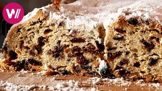 Dresden  Baking traditional and vegan Christmas stollen  At our Neighbours Table [upl. by Selrhc]