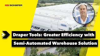 Draper Tools greater efficiency with semiautomated warehouse solution [upl. by Van]