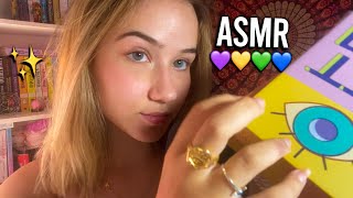 ASMR primera vez con lentillas de colores 👀🌈 [upl. by Suoiluj]