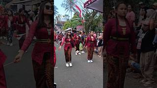 kebaya merah karnaval budaya sragi songgon [upl. by Libby]