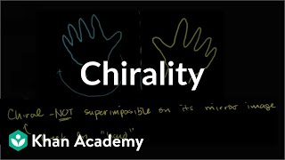 Introduction to chirality  Stereochemistry  Organic chemistry  Khan Academy [upl. by Glassco]