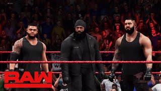 Antonio White returns with AOP Raw Sept 3 2018 [upl. by Ellemac574]