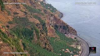 Madalena do Mar Live HD Webcam  Costa VerdeBanana Plantations Madeira [upl. by Packer]