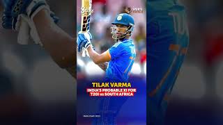 India vs South Africa T20 Series  Indias Probable XI  Ind vs sa Live shorts ytshorts [upl. by Olson]