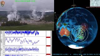 74 Earthquake Kermadec Islands Region 6182020 [upl. by Amleht]