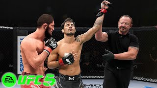 Khabib Nurmagomedov vs Alexandre Pantoja EA sports UFC 5 [upl. by Pizor]