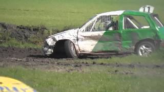 Autocross Winsum Juniorklasse serie 1 26092015 [upl. by Aicnetroh]