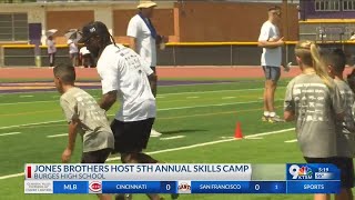 Jones Brothers host youth skills camp [upl. by Atterg35]