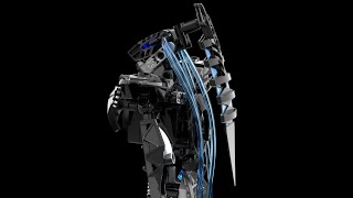 Roodaka movie version 3d model MOC BIONICLE [upl. by Duffie]