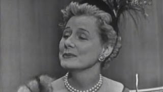 Whats My Line  Irene Dunne Feb 1 1953 [upl. by Ahsenit438]