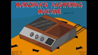 Homestar Runner  Marzipans Answering Machine Version 70 [upl. by Sire]