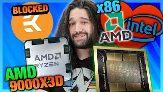 HW News  AMD 9800X3D GN Updates x86 Intel amp AMD Partnership EK Bank Accounts Blocked [upl. by Had]