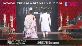 Fawad amp Mahira walk the ramp at PFDC Loreal Paris [upl. by Sihtam386]