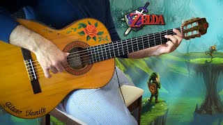 『Lost Woods  Sarias Song』Zelda Ocarina of Time meet LucasGitanoFamily【flamenco guitar cover】ゼルダ [upl. by Olshausen716]