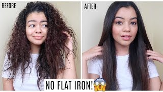 HOW TO GET THE PERFECT SALON BLOWOUT AT HOME  NO FLAT IRON [upl. by Otreblaug]