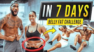 7 DAY CHALLENGE  10 MIN WORKOUT TO LOSE BELLY FAT  AB WORKOUT TO LOSE INCHES [upl. by Samul]