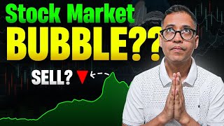 Stock Market in Bubble Time to EXIT Or REMAIN Invested Rahul Jain Analysis stockmarket [upl. by Maryrose]