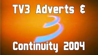 TV3 Ads and Continuity  December 2004  Part 1 [upl. by Crockett]