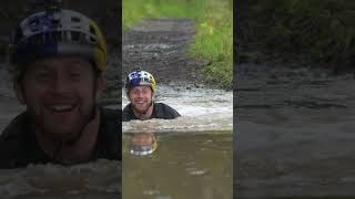 How to cycle through a SIXFOOT PUDDLE w Danny MacAskill [upl. by Ultan800]