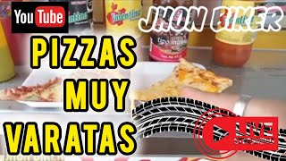 PIZZAS MUY VARATAS Jhon Biker [upl. by Loss580]