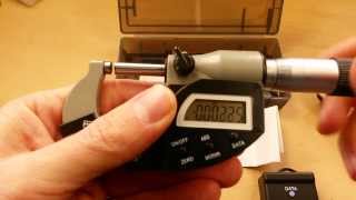 UnBox amp Review iGaging Full Vernier Digital Micrometer Absolute Origin IP65 Rated [upl. by Fotinas75]