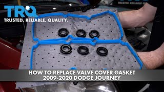 How to Replace Valve Cover Gasket 20092020 Dodge Journey [upl. by Idel]