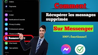 Comment récupérer les messages supprimés surMessager 2024  Récupérer Facebook supprimémessages [upl. by Nnylaj]