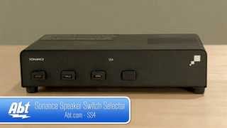 Sonance Speaker Switch Selector SS4 Overview [upl. by Annoved]